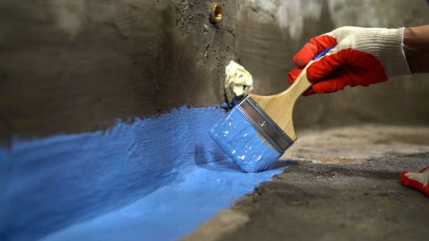 Large-scale Exterior Waterproofing work completed in New Castle, IN by SJ Waterproofing Pros